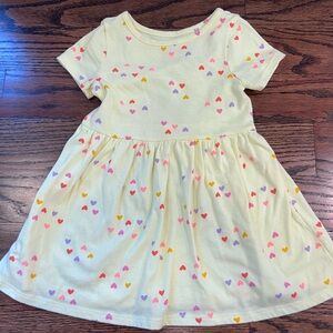 Yellow heart dress 💕